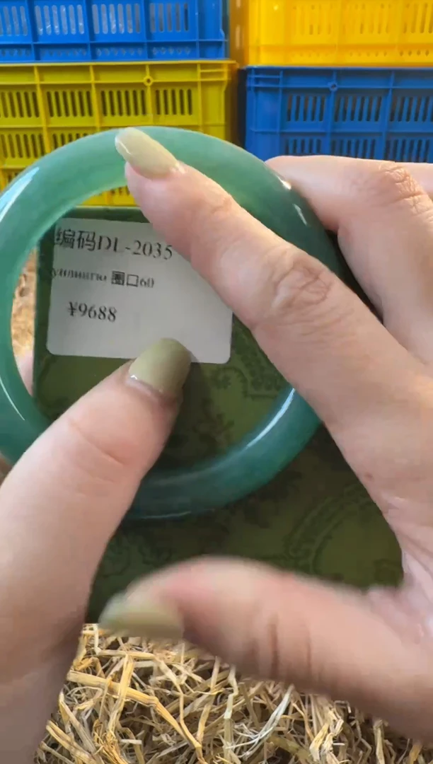 未镶嵌手镯石英质玉2035