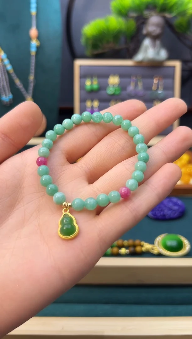 【闪购商品】翡翠颈饰14K金镶嵌SSSSS