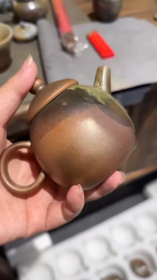 壶93号容量130-140ML陶泥 仿手工壶