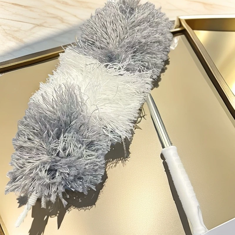 家用除尘掸带伸缩可伸长款