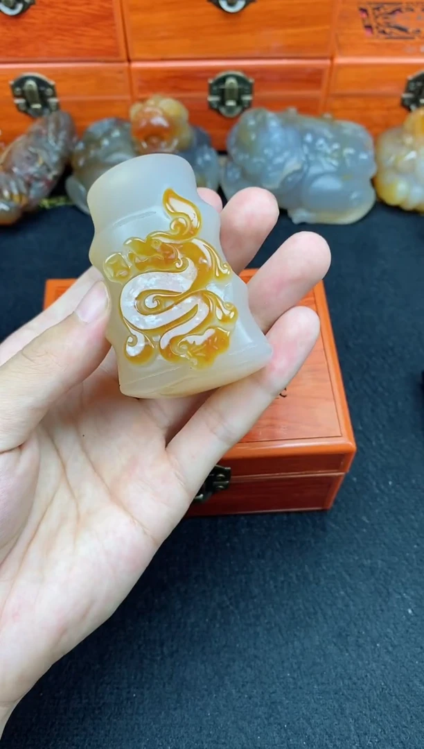 未镶嵌玛瑙/玉髓珠宝奇石用****20