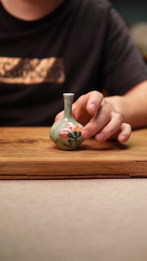 @@陶园瓷舍@@纯手工手绘@高温釉下彩