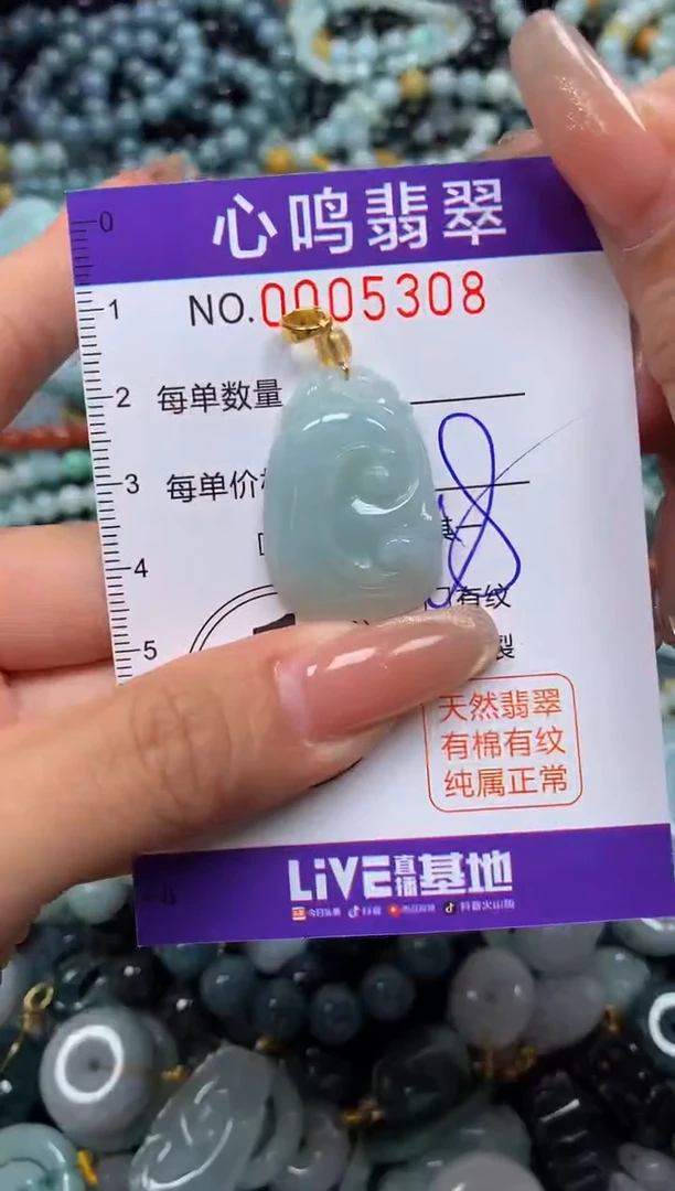 颈饰未镶嵌翡翠闪购005308