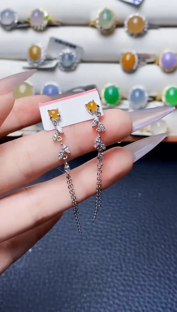 银S925镶嵌戒指翡翠2123