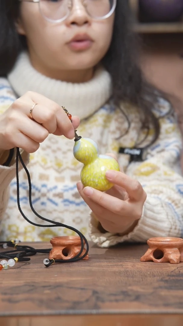 【闪购商品】338号-大漆小葫芦挂件（剑来款）