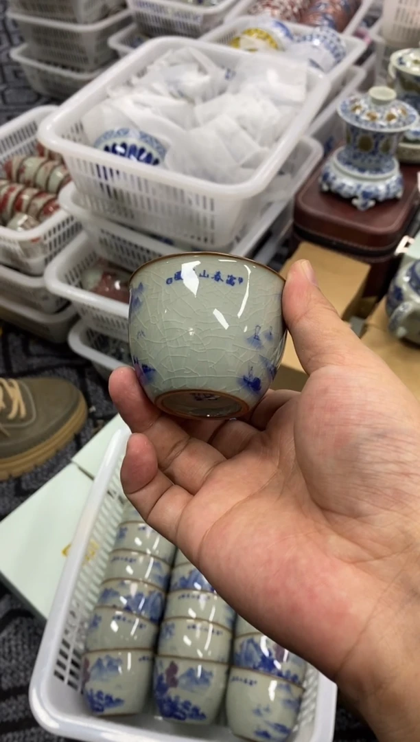 陶瓷老陶泥工艺茶具容量约50