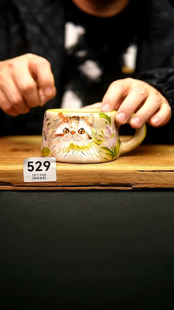 @@陶园瓷舍@@纯手工手绘@高温釉下彩