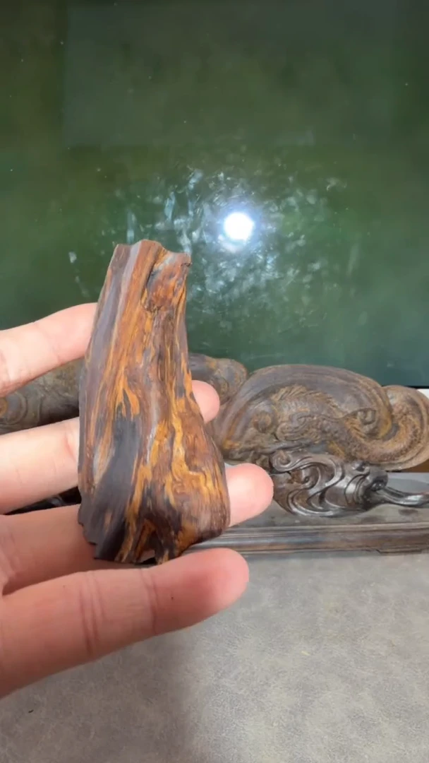 沉香手把件多样性发一