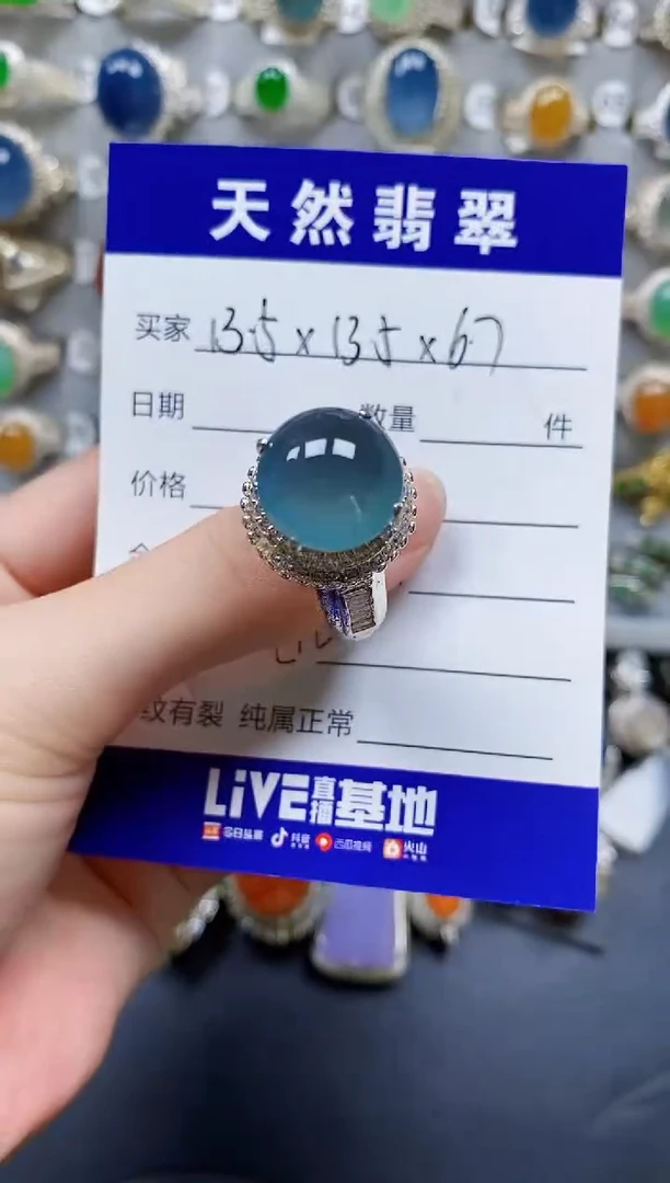 翡翠未镶嵌颈饰342