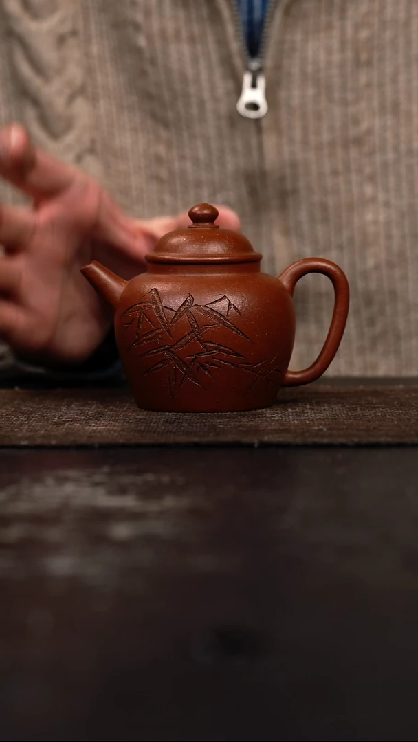 茶壶紫砂原矿手工壶135CC