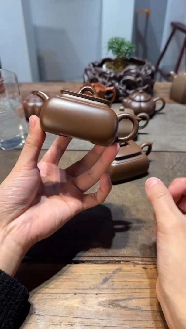 茶壶紫砂水*长四方 紫砂壶