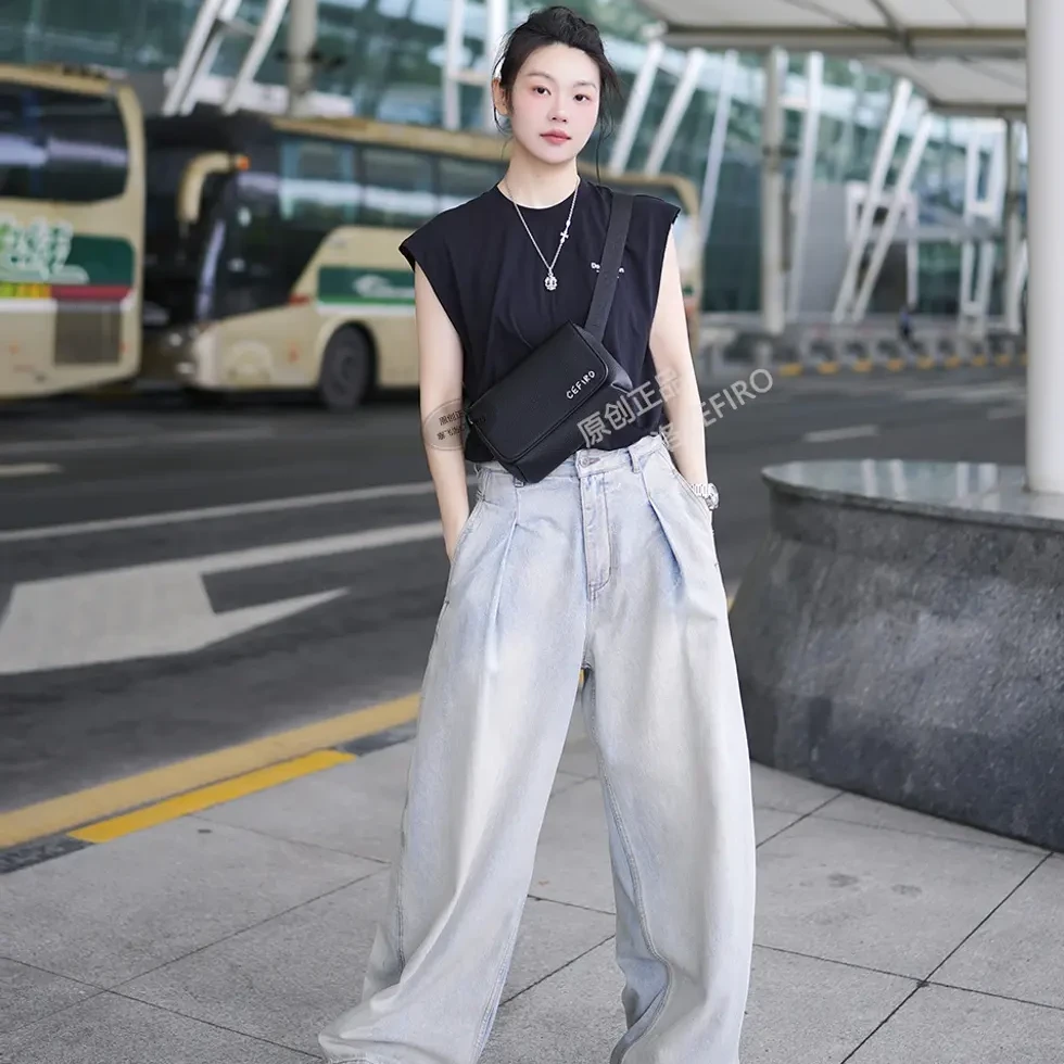 【CEFIRO · CiCi】新款气质百搭休闲男女同款斜跨包包 1WA961