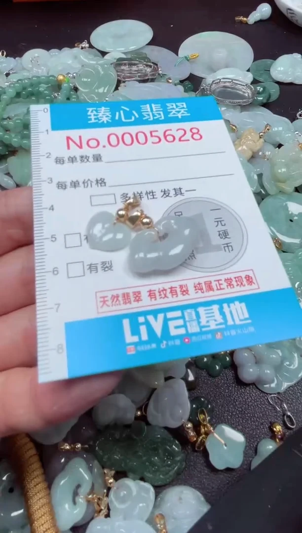 颈饰未镶嵌翡翠5628