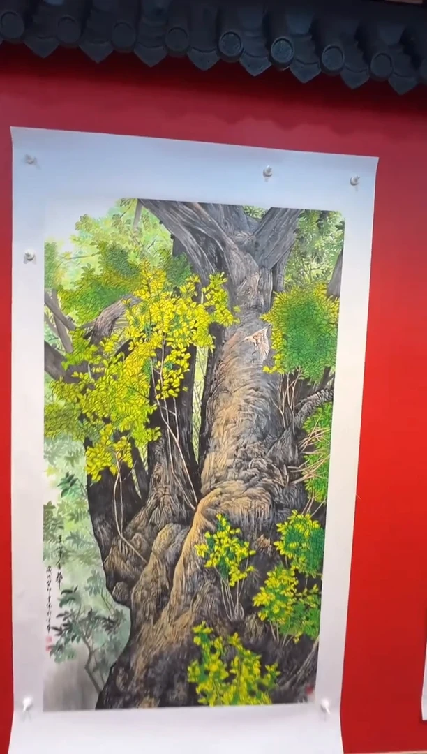 国画正* 国画张建伟老师国画