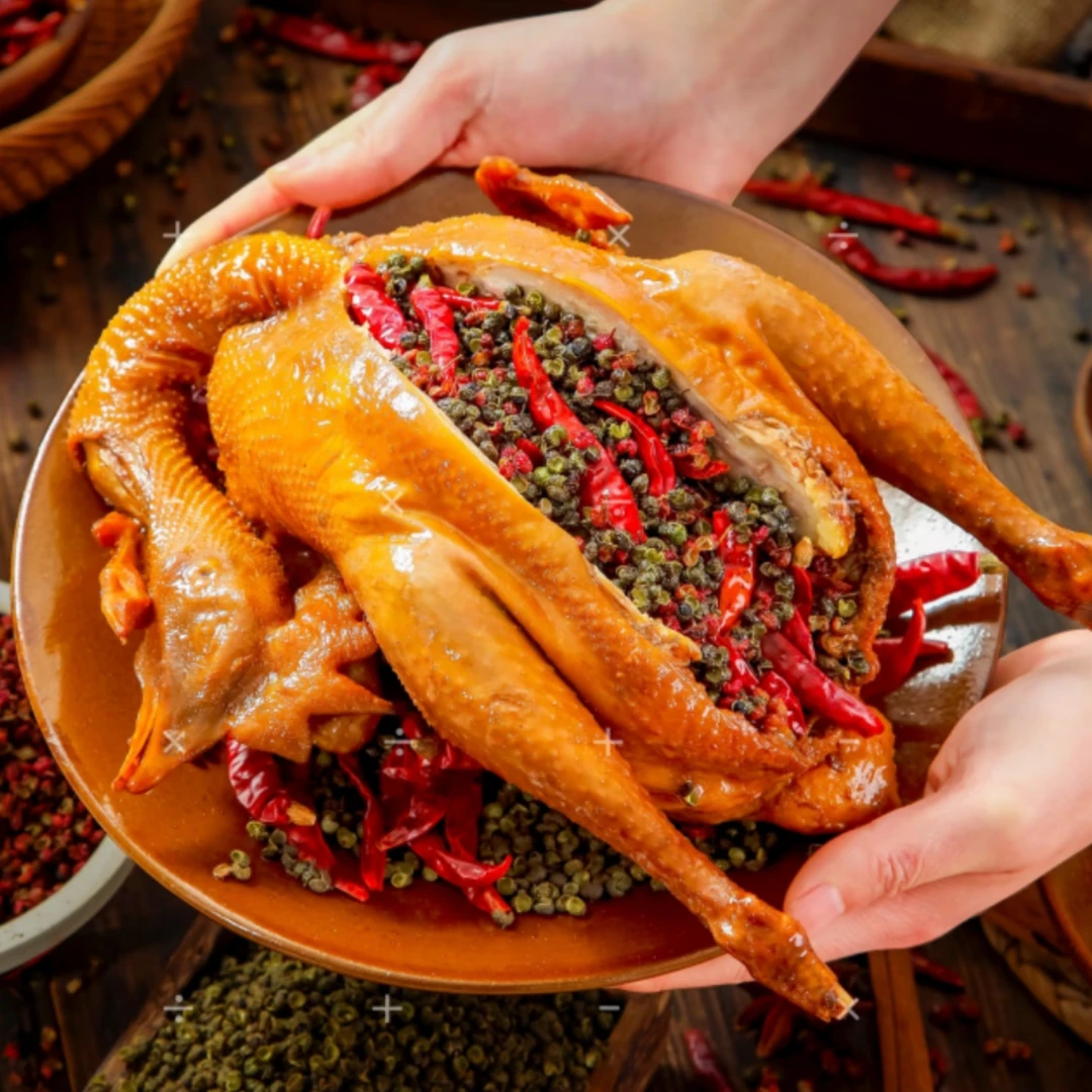 【半只装】麻椒鸡半只麻辣鲜香肉质紧致同城骑手配送