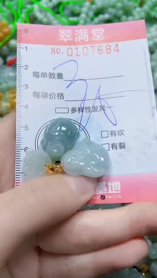 【闪购商品】翡翠颈饰未镶嵌闪购0107684