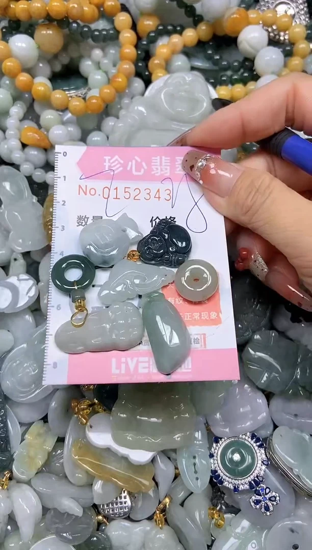 【闪购商品】翡翠颈饰未镶嵌闪购链接0152343