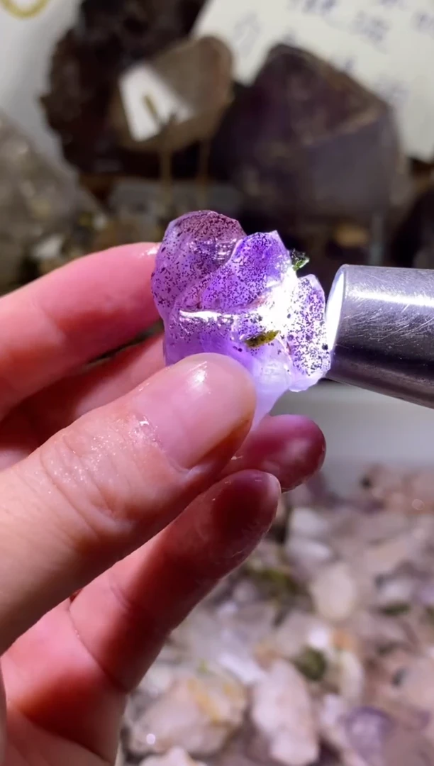未镶嵌珠宝半成品水晶37号四川超七花园水晶