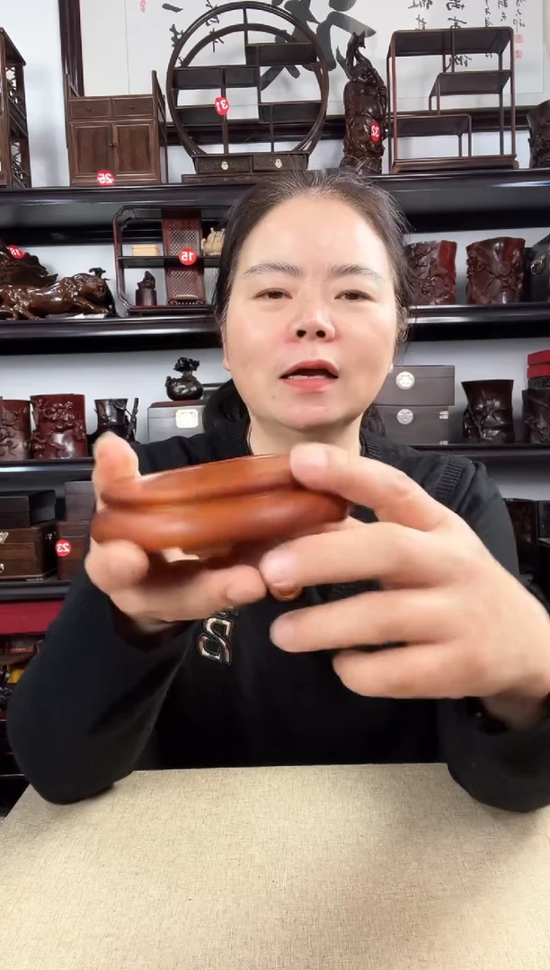 木黄新圆老李红木工艺品