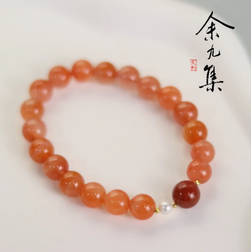 ZC10A98226[原创]冰南红手串（多样性发货)