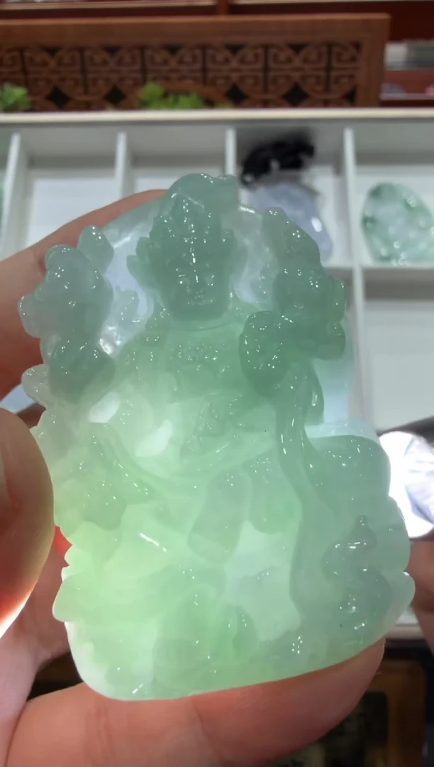 未镶嵌挂件翡翠A货翡翠多样性孤品