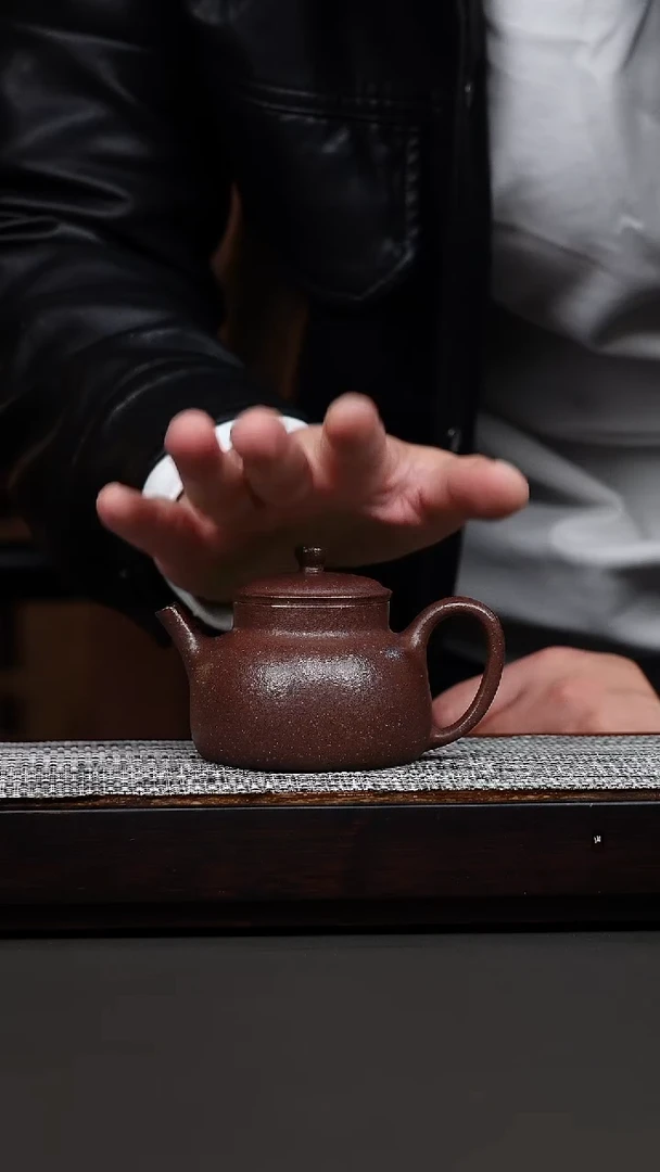 茶壶紫砂桃花泥言心