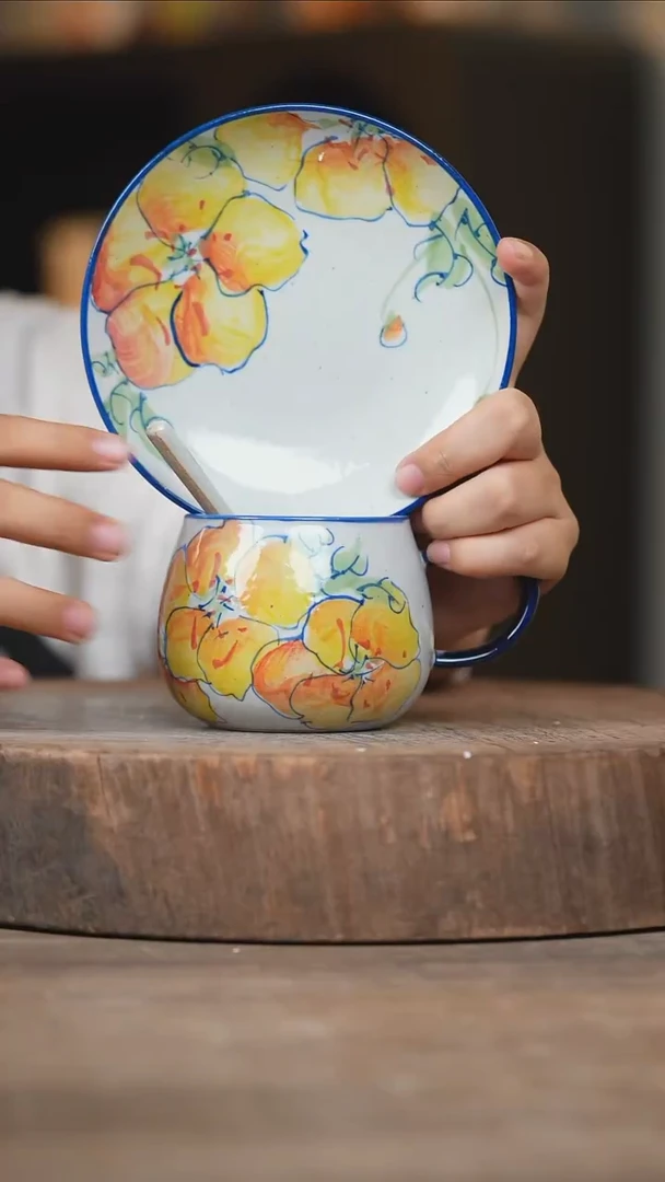 瓷片景德镇高温釉下彩（食品级）