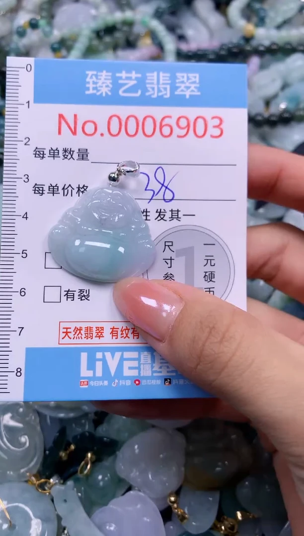 颈饰未镶嵌翡翠6903