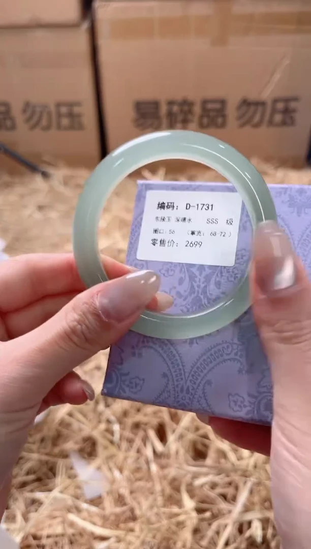 未镶嵌手镯石英质玉D-1731