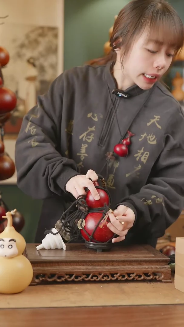 【闪购商品】39号精品天然大漆工艺防渗内胆酒葫芦~