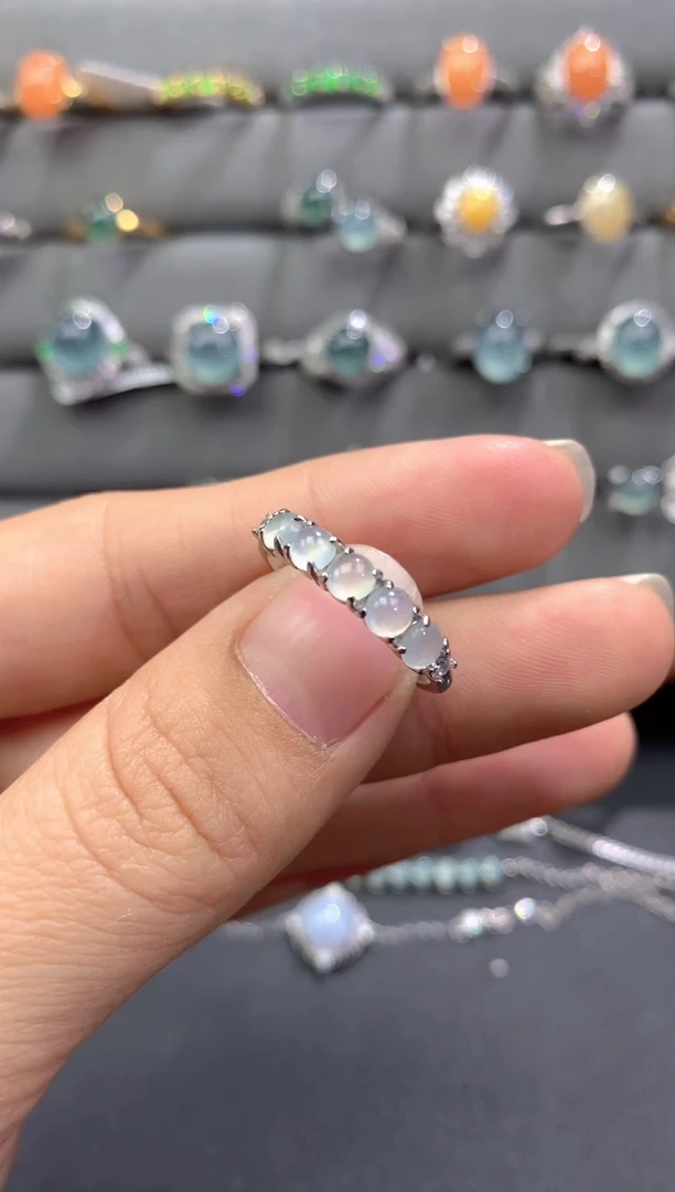 未镶嵌戒指翡翠翡翠A货