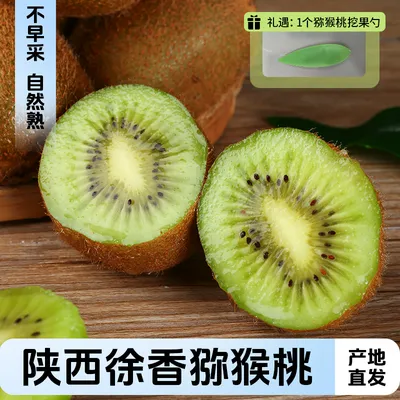 【周禹喆的小抽屉】陕西徐香猕猴桃30枚/24枚/20枚 单果