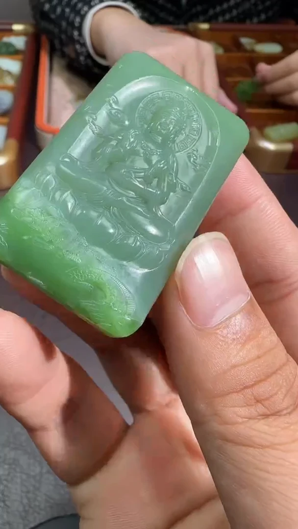 未镶嵌和田玉挂件【陆1202】95 7026