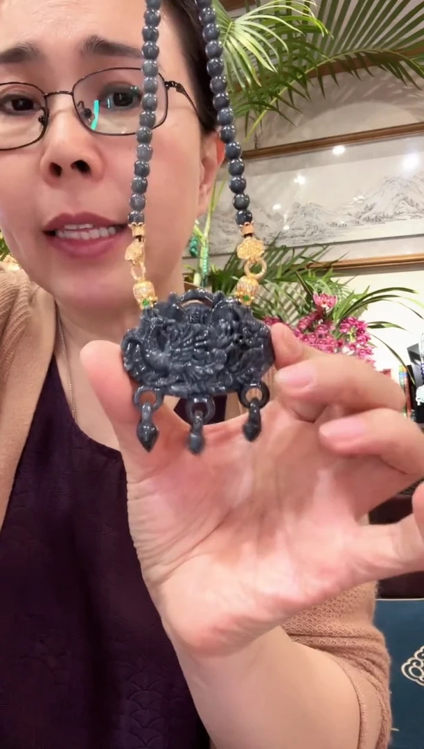 【闪购商品】翡翠颈饰未镶嵌国风