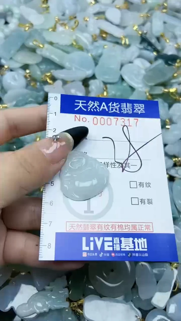 【闪购商品】翡翠颈饰未镶嵌天然A货翡翠