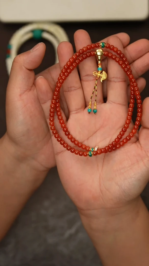 南红玛瑙脖挂未镶嵌南红脖挂