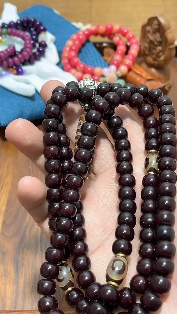 【闪购商品】檀香木精品推荐紫牙乌多圈