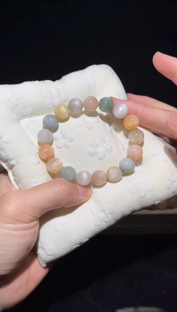 未镶嵌手串水晶63彩兔毛出厂价默认微瑕不退换12+