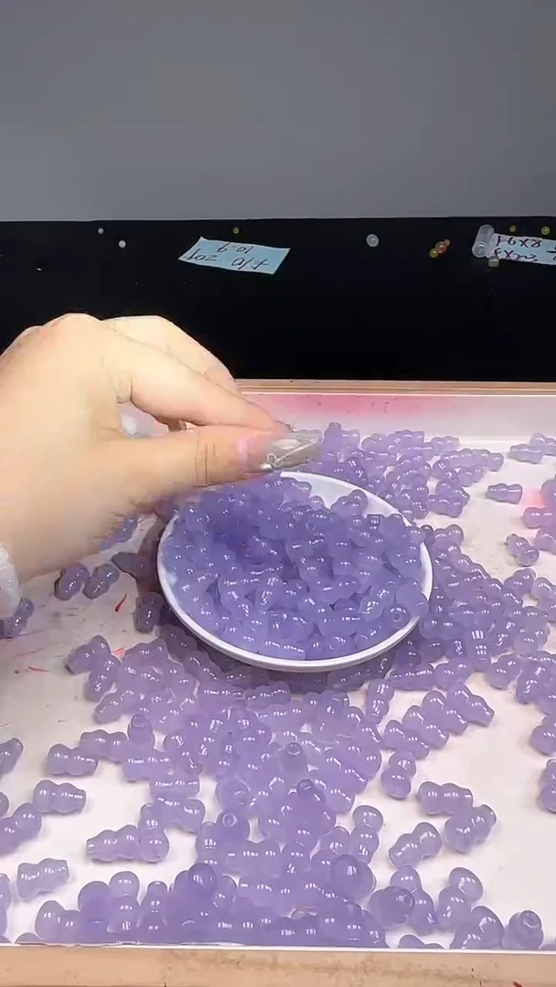 未镶嵌散珠南红玛瑙紫罗兰葫芦N413卡8*14MM10颗