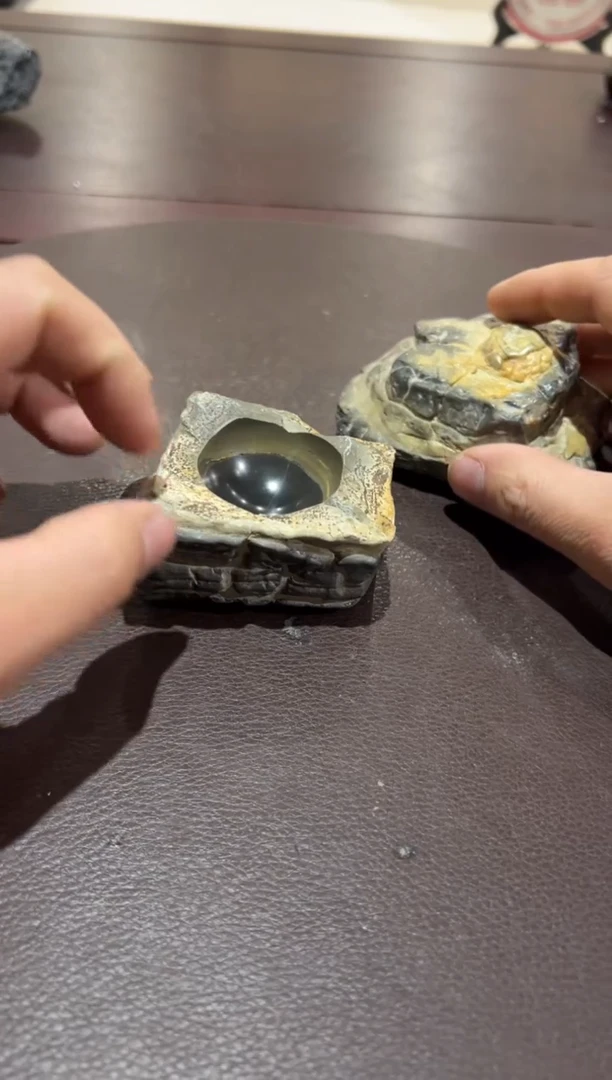 存*意境典雅砚台烟缸摆件