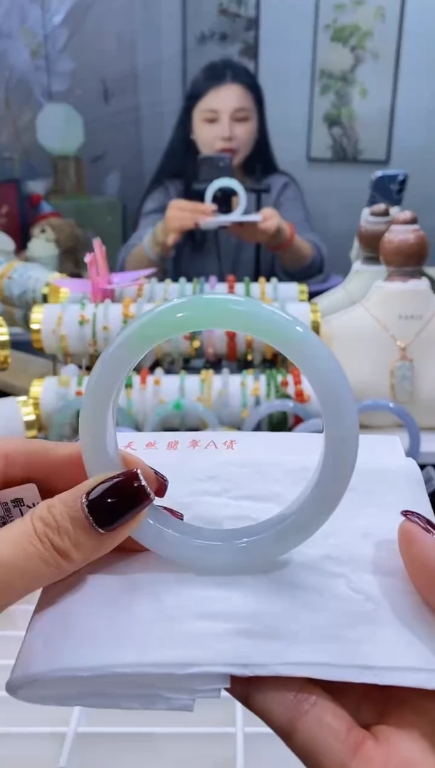 未镶嵌手镯翡翠143号58.4/11.7*9.3