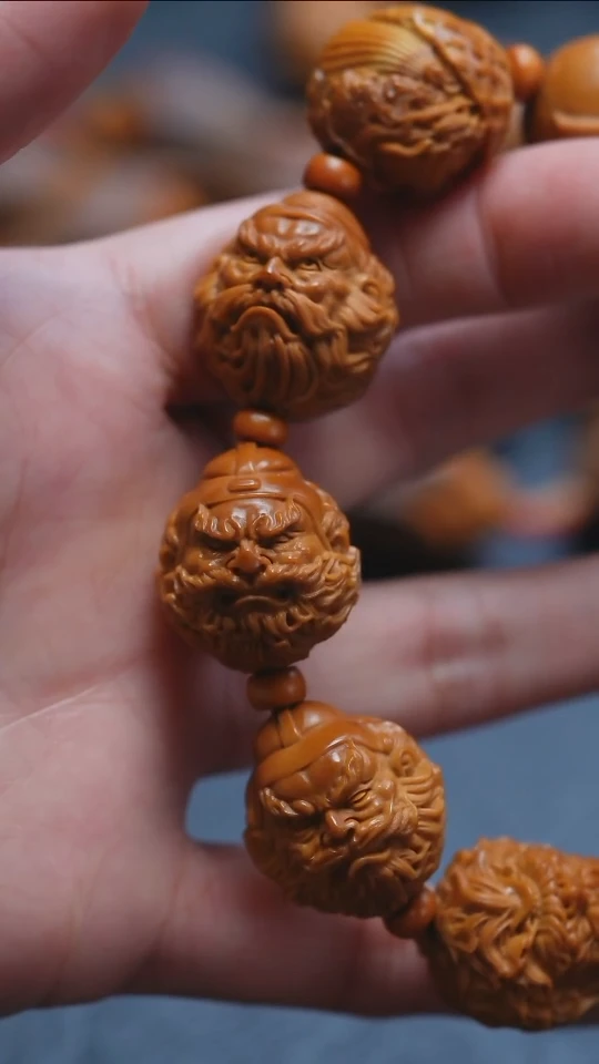 【闪购商品】橄榄核吊坠苏工橄榄核