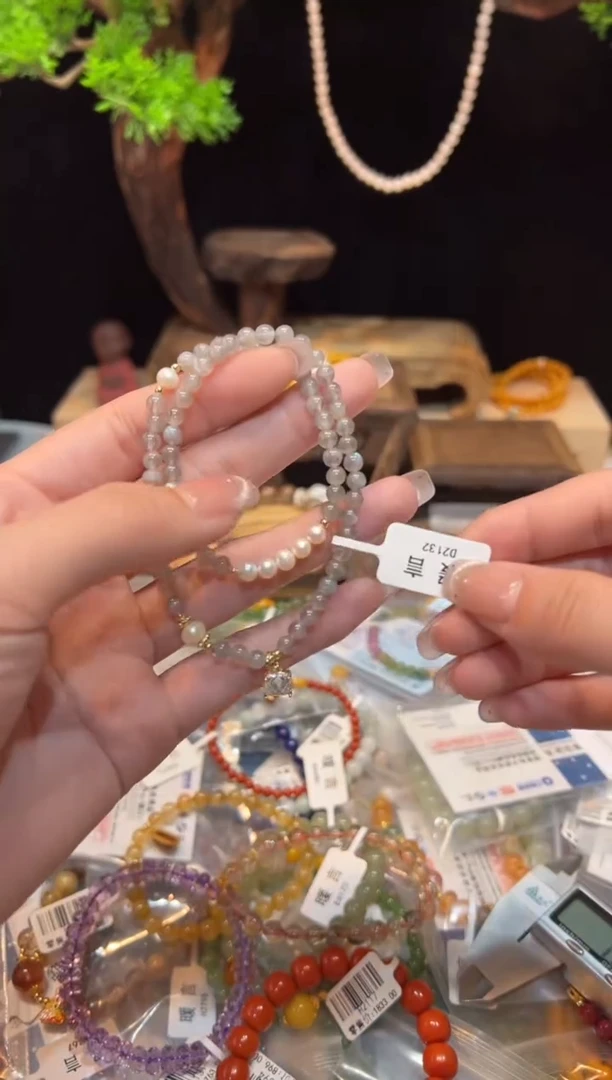 【闪购商品】长石手链未镶嵌手饰@@D2132
