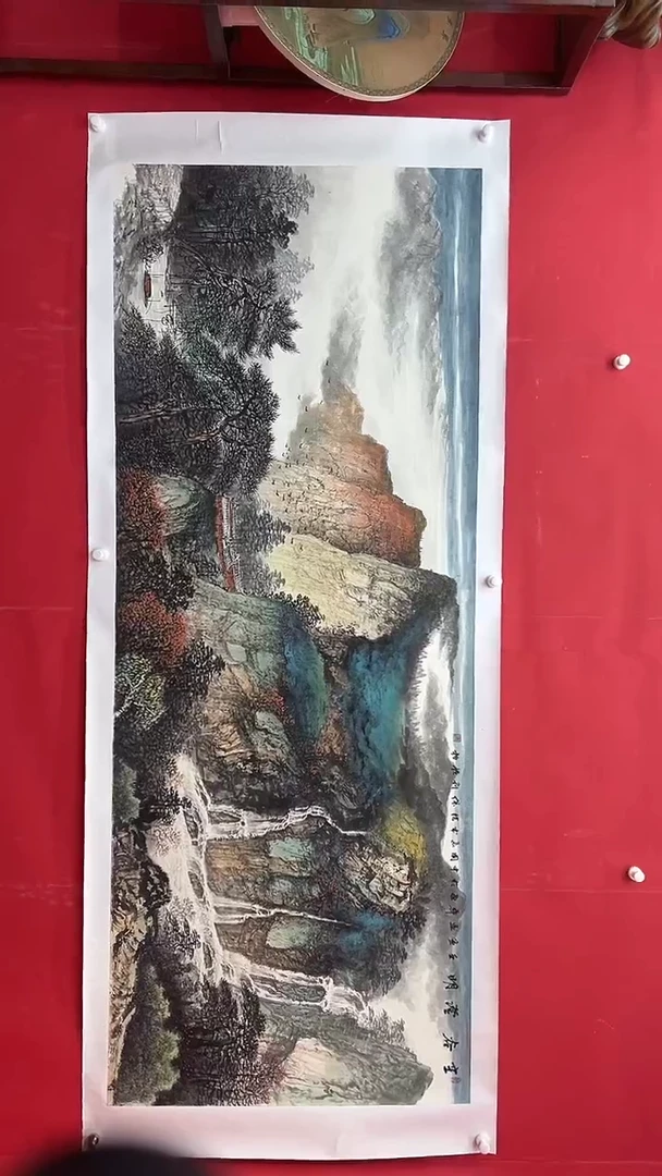 国画画家陆远华纯手绘原作