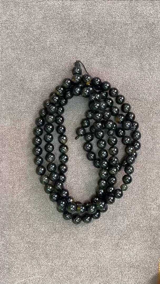 琥珀颈饰未镶嵌用****7星际蓝8mm*多圈108 多样性发其一/