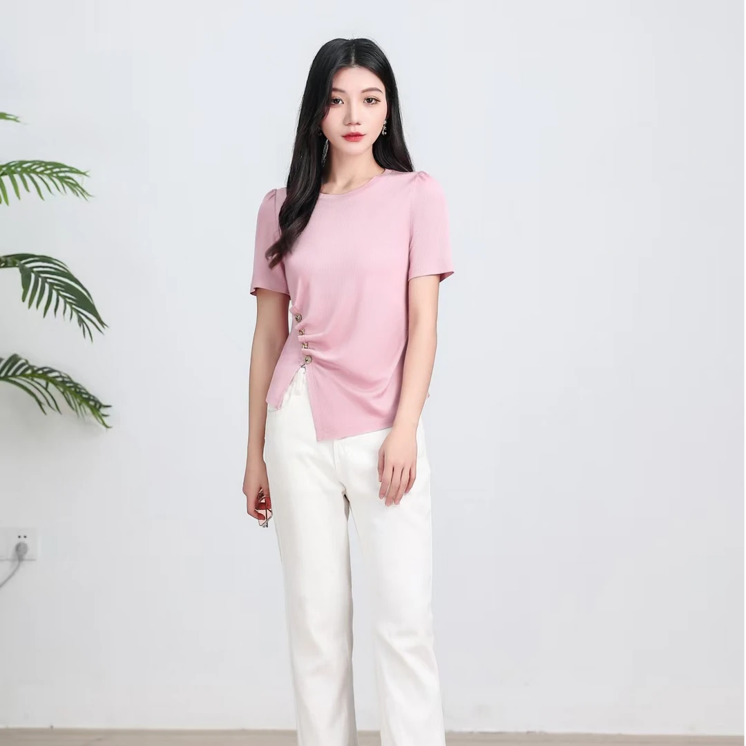 【专柜撤柜】南油高定7019醋酸小衫