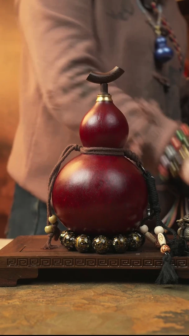 186大漆一物一拍记葫堂出品【不带手串】