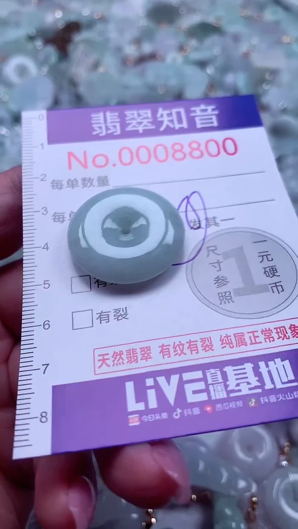 颈饰未镶嵌翡翠8800
