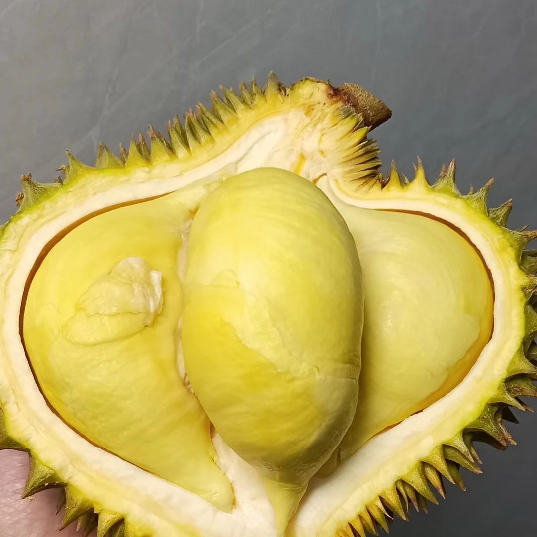 【巴掌榴莲】核小泰国金枕榴莲鲜榴莲5-7斤【发两个整果】【保8-10房】金枕泰国