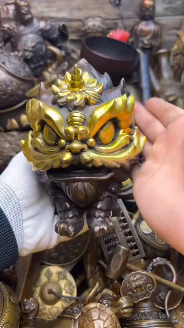 精美铜器，点击下单